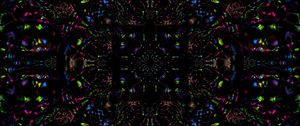 Preview wallpaper fractal, pattern, abstraction, colorful, dark