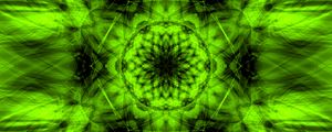 Preview wallpaper fractal, pattern, abstraction, blur, green