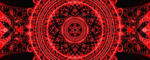Preview wallpaper fractal, pattern, abstraction, red