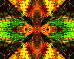 Preview wallpaper fractal, pattern, abstraction, bright, colorful