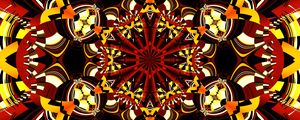 Preview wallpaper fractal, pattern, abstraction, kaleidoscope, colorful