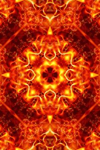 Preview wallpaper fractal, pattern, abstraction, bright, glow