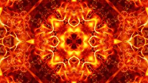 Preview wallpaper fractal, pattern, abstraction, bright, glow