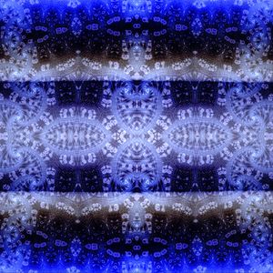 Preview wallpaper fractal, pattern, abstraction, blue, black