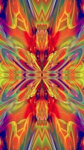 Preview wallpaper fractal, pattern, abstraction, colorful, bright