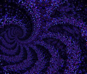 Preview wallpaper fractal, pattern, abstraction, purple, dark