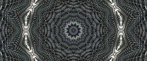 Preview wallpaper fractal, pattern, abstraction, gray