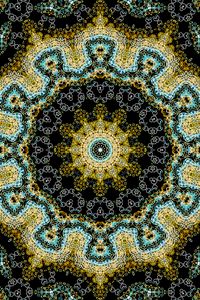 Preview wallpaper fractal, pattern, abstraction, colorful, kaleidoscope