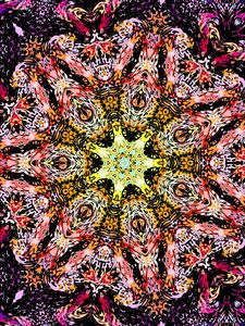 Preview wallpaper fractal, pattern, abstraction, motley, colorful