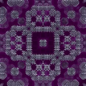 Preview wallpaper fractal, pattern, abstraction, purple, silver