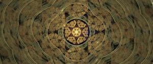 Preview wallpaper fractal, pattern, abstraction, triangles