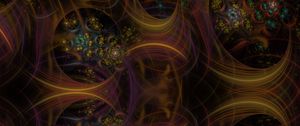 Preview wallpaper fractal, pattern, abstraction, tangled, intersection