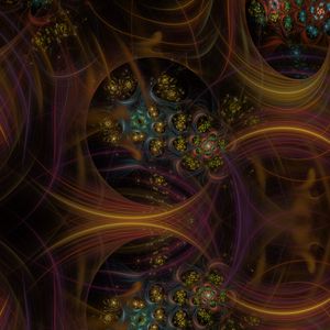 Preview wallpaper fractal, pattern, abstraction, tangled, intersection