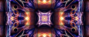 Preview wallpaper fractal, pattern, abstraction, bright, cosmic