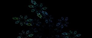 Preview wallpaper fractal, pattern, black background