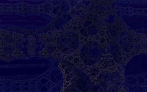 Preview wallpaper fractal, pattern, blue, dark, abstraction