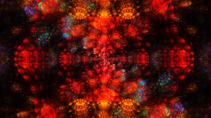 Preview wallpaper fractal, pattern, bright, reflection, abstraction