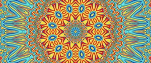 Preview wallpaper fractal, pattern, bright, kaleidoscope abstraction