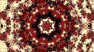 Preview wallpaper fractal, pattern, brown, abstraction