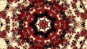 Preview wallpaper fractal, pattern, brown, abstraction