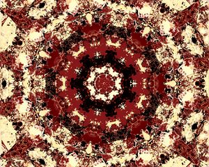 Preview wallpaper fractal, pattern, brown, abstraction