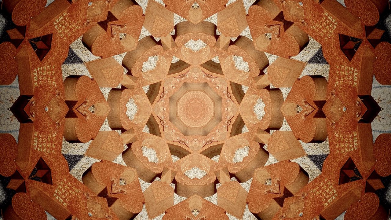 Wallpaper fractal, pattern, circle, texture