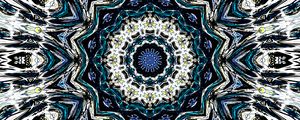 Preview wallpaper fractal, pattern, circles, kaleidoscope, abstraction, colorful