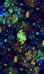 Preview wallpaper fractal, pattern, colorful, spots, abstraction