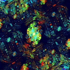 Preview wallpaper fractal, pattern, colorful, spots, abstraction