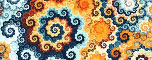 Preview wallpaper fractal, pattern, colorful, swirling, abstraction