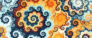 Preview wallpaper fractal, pattern, colorful, swirling, abstraction