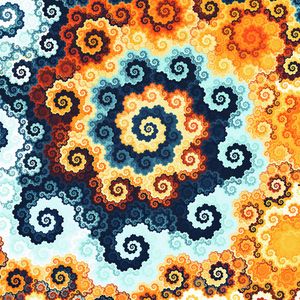 Preview wallpaper fractal, pattern, colorful, swirling, abstraction