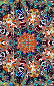 Preview wallpaper fractal, pattern, colorful, motley, abstraction