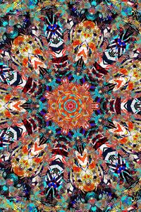 Preview wallpaper fractal, pattern, colorful, motley, abstraction