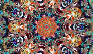 Preview wallpaper fractal, pattern, colorful, motley, abstraction