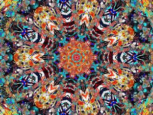 Preview wallpaper fractal, pattern, colorful, motley, abstraction