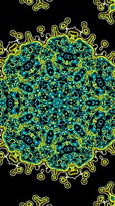 Preview wallpaper fractal, pattern, colorful, bright