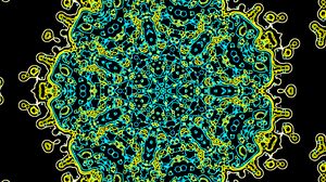Preview wallpaper fractal, pattern, colorful, bright