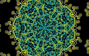 Preview wallpaper fractal, pattern, colorful, bright