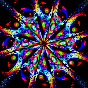 Preview wallpaper fractal, pattern, colorful, bright, abstraction