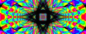 Preview wallpaper fractal, pattern, colorful, abstraction, motley