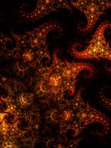 Preview wallpaper fractal, pattern, curls, tangled, abstraction