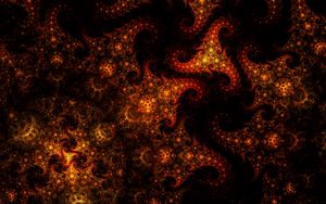 Preview wallpaper fractal, pattern, curls, tangled, abstraction