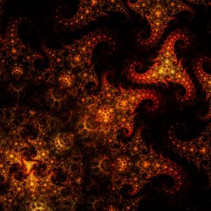Preview wallpaper fractal, pattern, curls, tangled, abstraction