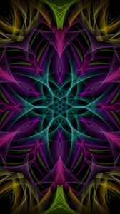 Preview wallpaper fractal, pattern, dark, abstraction