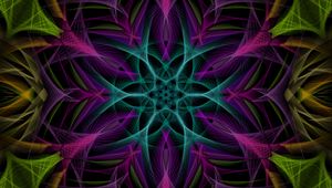 Preview wallpaper fractal, pattern, dark, abstraction