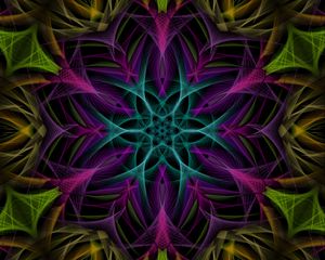 Preview wallpaper fractal, pattern, dark, abstraction