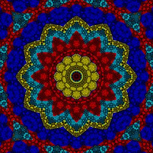 Preview wallpaper fractal, pattern, flower, abstraction
