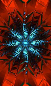 Preview wallpaper fractal, pattern, fragments, symmetry, abstraction