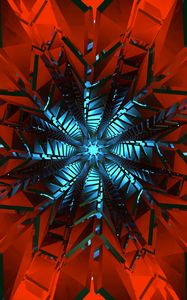 Preview wallpaper fractal, pattern, fragments, symmetry, abstraction